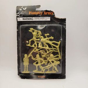 Mummy Army Halloween Figures Soldier Figurines Toys Set of 10 NEW